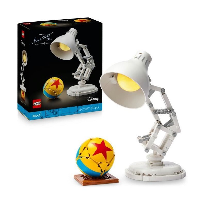 LEGO Ideas 21357 Disney Pixar Luxo Jr. - Set de Construction Collector LEGO Ideas 21357 Disney Pixar Luxo Jr. - Set de Construction Collector