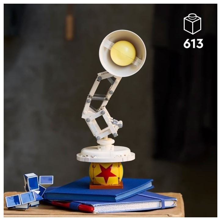 LEGO Ideas 21357 Disney Pixar Luxo Jr. - Set de Construction Collector pour Adulte - Déco LEGO Ideas 21357 Disney Pixar Luxo Jr. - Set de Construction Collector pour Adulte - Déco