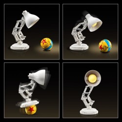 LEGO Ideas 21357 Disney Pixar Luxo Jr. - Set de Construction Collector