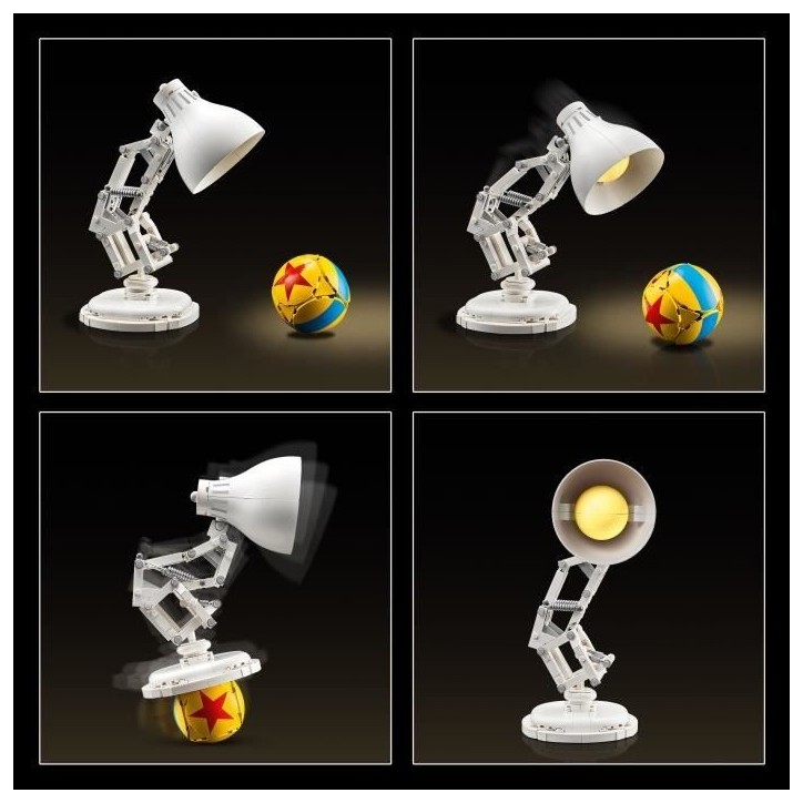 LEGO Ideas 21357 Disney Pixar Luxo Jr. - Set de Construction Collector pour Adulte - Déco LEGO Ideas 21357 Disney Pixar Luxo Jr. - Set de Construction Collector pour Adulte - Déco