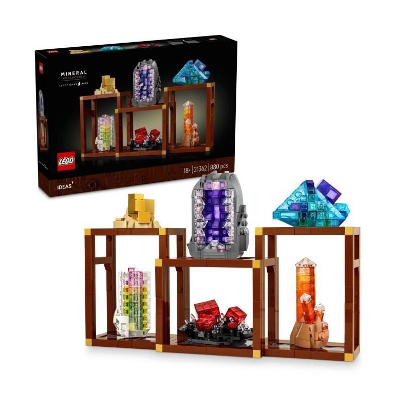 LEGO Ideas 21362 Collection de Minéraux - Set de Construction pour Ad LEGO Ideas 21362 Collection de Minéraux - Set de Construction pour Ad