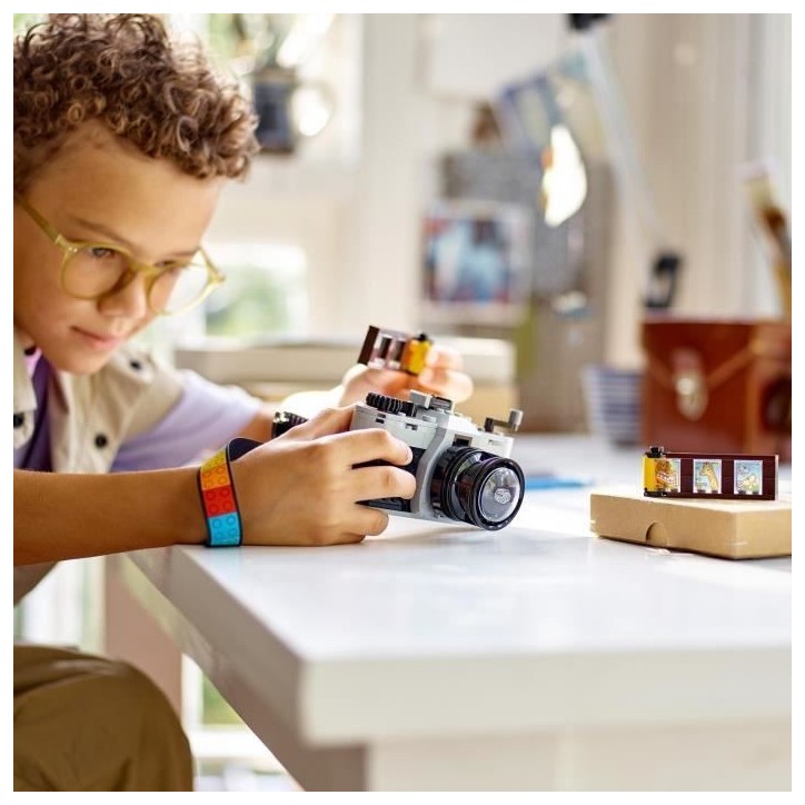 LEGO 31147 Creator 3en1 L'Appareil Photo Rétro, Jouet Transformable avec 3 Modeles, Déco de Bureau et de Chambre LEGO 31147 Creator 3en1 L'Appareil Photo Rétro, Jouet Transformable avec 3 Modeles, Déco de Bureau et de Chambre