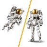 LEGO 31152 Creator 3en1 L'Astronaute dans l'Espace, Jouet de Construct