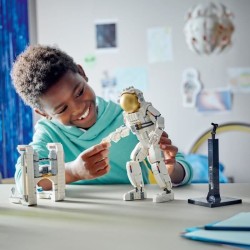 LEGO 31152 Creator 3en1 L'Astronaute dans l'Espace, Jouet de Construct