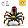 LEGO Creator 31159 3-en-1 Animaux sauvages : l'araignée surprenante -
