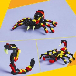 LEGO Creator 31159 3-en-1 Animaux sauvages : l'araignée surprenante -