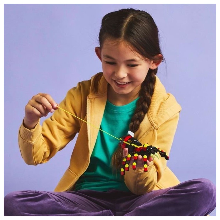LEGO Creator 31159 3-en-1 Animaux sauvages : l'araignée surprenante - Jouet des 7 ans