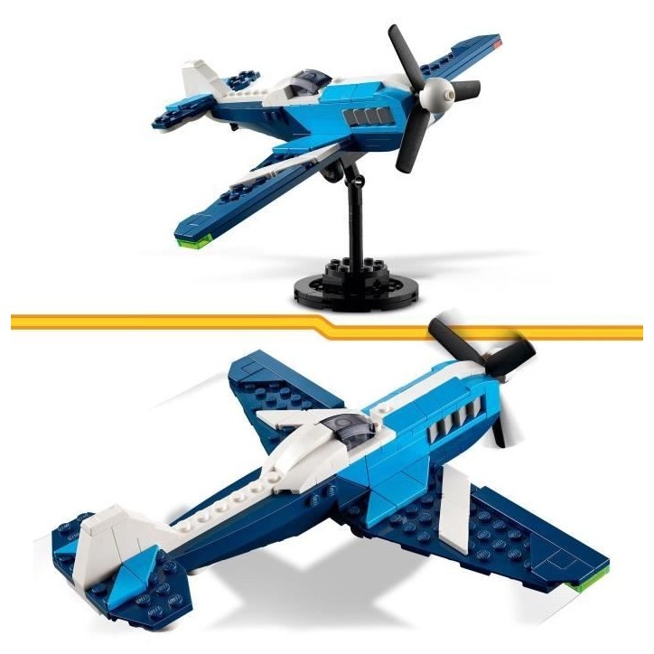 LEGO Creator 31160 3-en-1 Aéronef : l'avion de course - Jeu de construction des 7 ans LEGO Creator 31160 3-en-1 Aéronef : l'avion de course - Jeu de construction des 7 ans