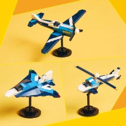 LEGO Creator 31160 3-en-1 Aéronef : l'avion de course - Jeu de constr