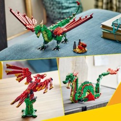 LEGO Creator 31161 3-en-1 Le dragon médiéval - Jeu de construction p