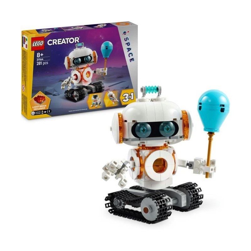 LEGO Creator 31164 3-en-1 Le robot de l'espace - Jeu de construction p LEGO Creator 31164 3-en-1 Le robot de l'espace - Jeu de construction p