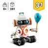 LEGO Creator 31164 3-en-1 Le robot de l'espace - Jeu de construction p