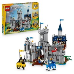 LEGO Creator 3-en-1 31168 Le Château Médiéval des Chevaliers - Jeu