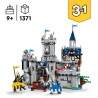 LEGO Creator 3-en-1 31168 Le Château Médiéval des Chevaliers - Jeu