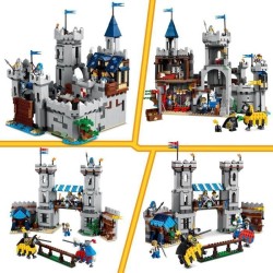 LEGO Creator 3-en-1 31168 Le Château Médiéval des Chevaliers - Jeu