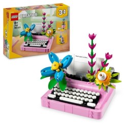 LEGO Creator 31169 3-en-1 La machine a écrire avec des fleurs - Jeu p