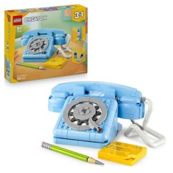 LEGO Creator 3-en-1 31174 Le Téléphone Rétro - Jeu de Construction