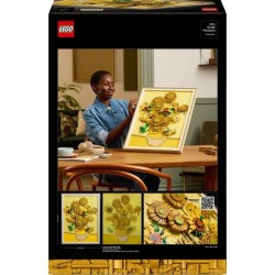 LEGO Art 31215 Vincent van Gogh – Les Tournesols - Tableau mural, Co