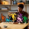 LEGO 31216 Art Keith Haring, Les Figures Dansantes, Décoration d'Int