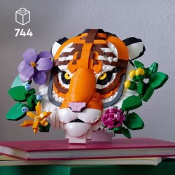 LEGO Art 31217 La Collection Faune – Le Tigre - Set Adulte - Décora
