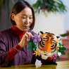 LEGO Art 31217 La Collection Faune – Le Tigre - Set Adulte - Décora