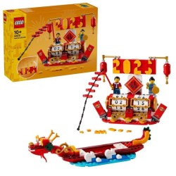 LEGO 40678 Le calendrier des fetes - Idée cadeau et jouet 2-en-1 pour