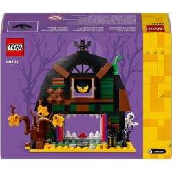 LEGO 40721 La Grange d'Halloween - Jouet de Construction enfant des 8