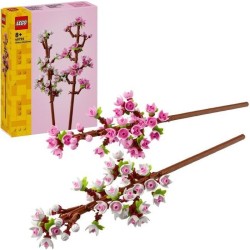LEGO Botanicals 40725 Les Fleurs de Cerisier - Jeu de Construction pou