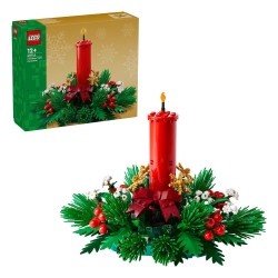 LEGO 40743 Centre de Table de Noël - Jouet de Construction pour Fille