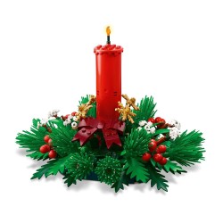 LEGO 40743 Centre de Table de Noël - Jouet de Construction pour Fille