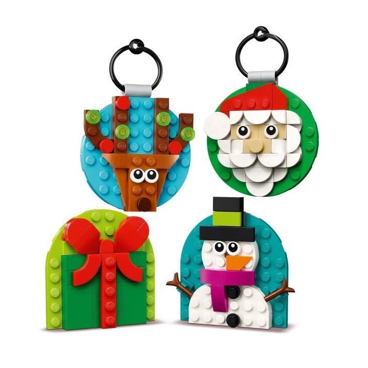LEGO 40744 Sélection de Décorations de Noël - Jeu de Construction des 6 ans avec Pere Noël LEGO 40744 Sélection de Décorations de Noël - Jeu de Construction des 6 ans avec Pere Noël