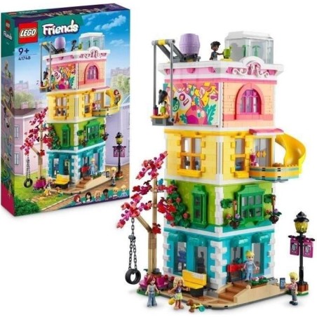 LEGO Friends 41748 Le Centre Collectif de Heartlake City - Jouet pour