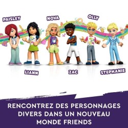 LEGO Friends 41748 Le Centre Collectif de Heartlake City - Jouet pour