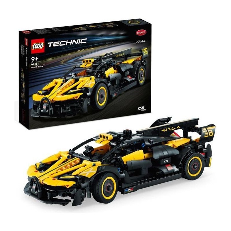 LEGO Technic 42151 Le Bolide Bugatti, Jouet de Voiture, de Course, Maq LEGO Technic 42151 Le Bolide Bugatti, Jouet de Voiture, de Course, Maq