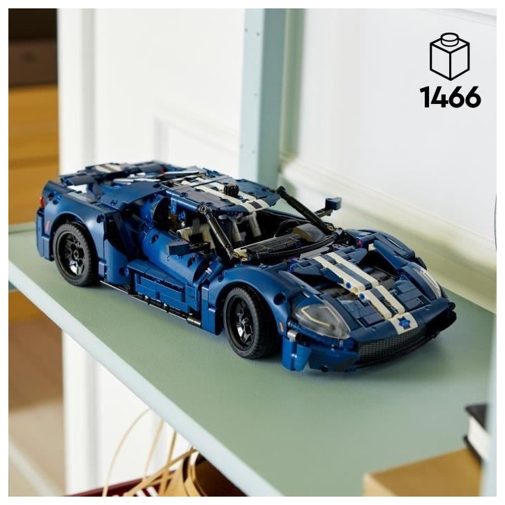 LEGO Technic 42154 Ford GT 2022, Maquette de Voiture pour Adultes, Échelle 1:12, Niveau Avancé LEGO Technic 42154 Ford GT 2022, Maquette de Voiture pour Adultes, Échelle 1:12, Niveau Avancé