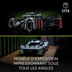 LEGO Technic 42156 PEUGEOT 9X8 24H Le Mans Hybrid Hypercar, Maquette d