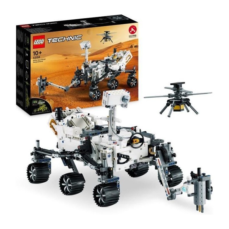 LEGO Technic 42158 NASA Mars Rover Perseverance, Jouet Découverte de LEGO Technic 42158 NASA Mars Rover Perseverance, Jouet Découverte de