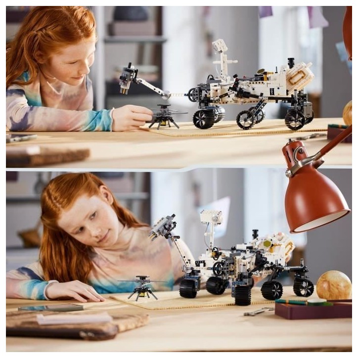 LEGO Technic 42158 NASA Mars Rover Perseverance, Jouet Découverte de l'Espace, avec AR App LEGO Technic 42158 NASA Mars Rover Perseverance, Jouet Découverte de l'Espace, avec AR App