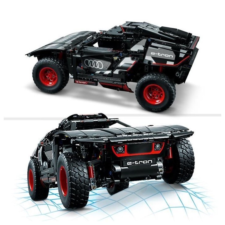 LEGO Technic 42160 Audi RS Q e-tron, Voiture de Rallye Télécommandée, Maquette Off-Road Dakar LEGO Technic 42160 Audi RS Q e-tron, Voiture de Rallye Télécommandée, Maquette Off-Road Dakar