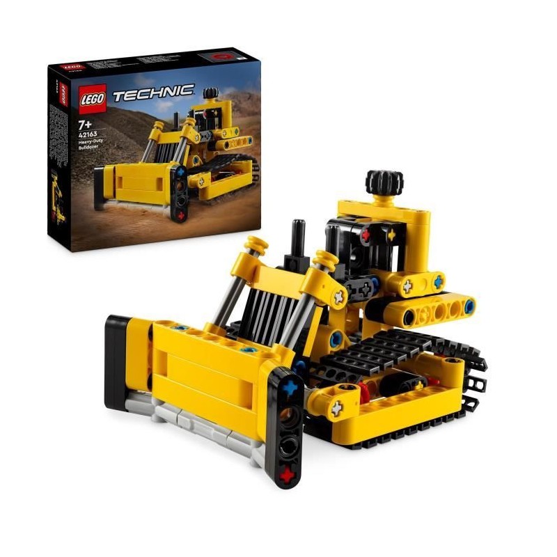 LEGO 42163 Technic Le Bulldozer, Jouet de Construction pour Enfants, V LEGO 42163 Technic Le Bulldozer, Jouet de Construction pour Enfants, V
