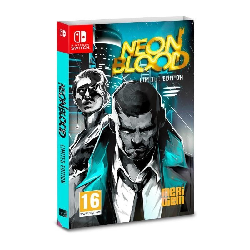 Neon Blood - Jeu Nintendo Switch - Limited Edition Neon Blood - Jeu Nintendo Switch - Limited Edition