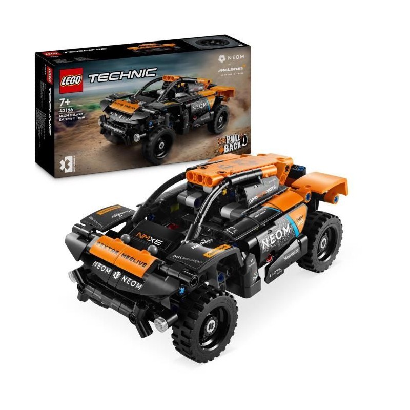 LEGO 42166 Technic NEOM McLaren Extreme E Race Car, Jouet de Voiture a LEGO 42166 Technic NEOM McLaren Extreme E Race Car, Jouet de Voiture a