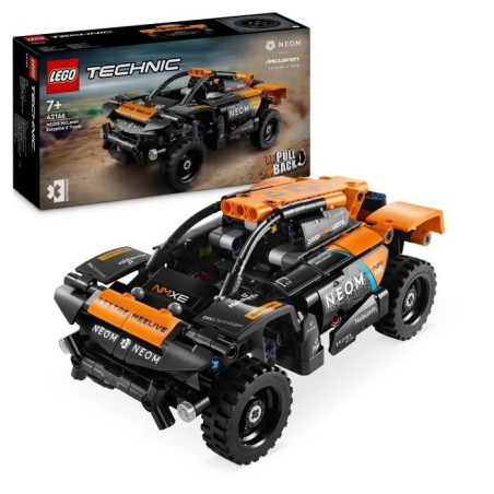 LEGO 42166 Technic NEOM McLaren Extreme E Race Car, Jouet de Voiture a