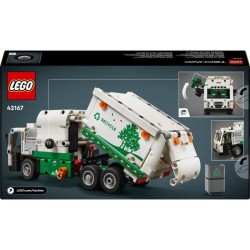 LEGO 42167 Technic Mack LR Electric Camion Poubelle, Jouet de Camion
