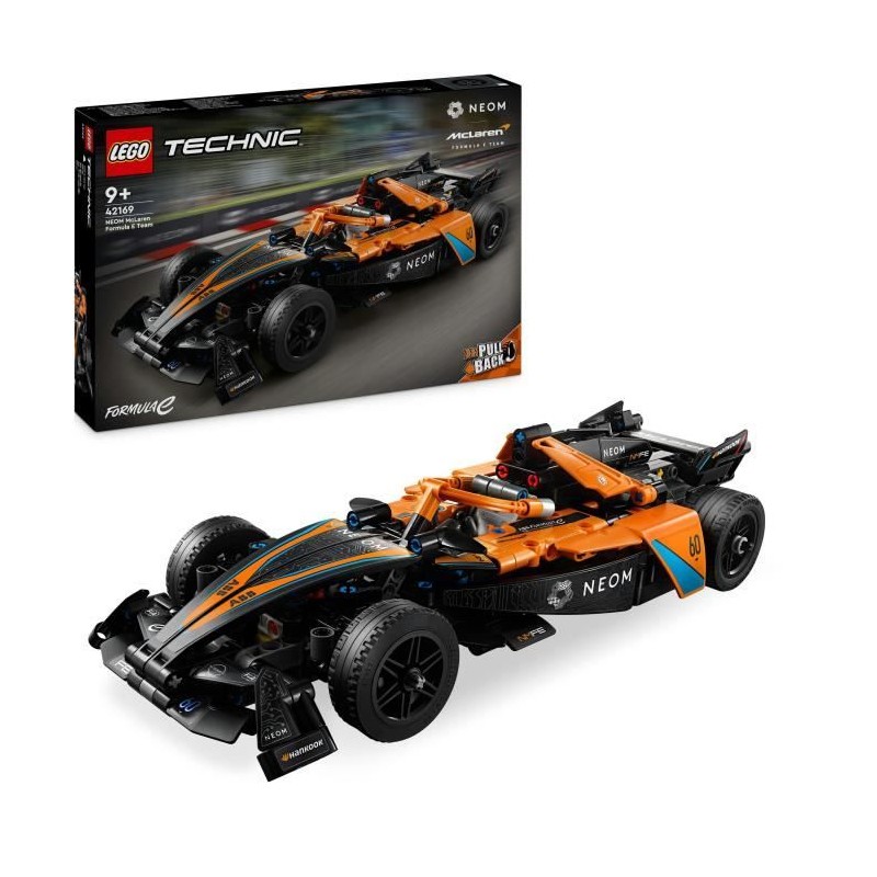 LEGO Technic 42169 NEOM McLaren Formula E Race Car, Jouet de Voiture, LEGO Technic 42169 NEOM McLaren Formula E Race Car, Jouet de Voiture,