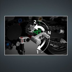 LEGO Technic 42170 La Moto Kawasaki Ninja H2R, Idée Cadeau pour Enfan