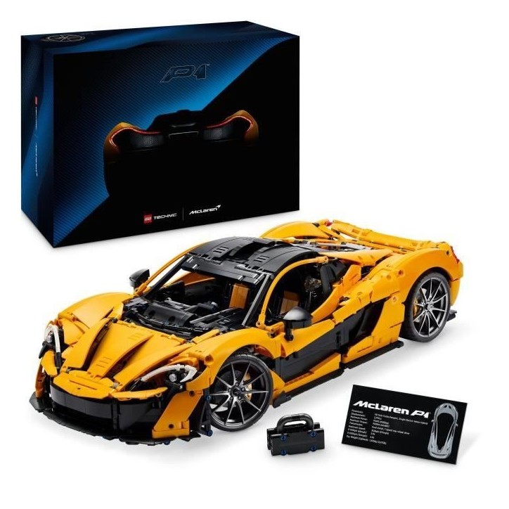 LEGO Technic 42172 McLaren P1 -Kit Maquette Hypercar pour Adultes Passionnés de Véhicules LEGO Technic 42172 McLaren P1 -Kit Maquette Hypercar pour Adultes Passionnés de Véhicules