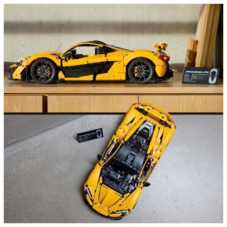 LEGO Technic 42172 McLaren P1 -Kit Maquette Hypercar pour Adultes Passionnés de Véhicules LEGO Technic 42172 McLaren P1 -Kit Maquette Hypercar pour Adultes Passionnés de Véhicules