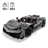 LEGO Technic 42173 Hypercar Koenigsegg Jesko Absolut grise - Set de co