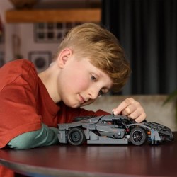 LEGO Technic 42173 Hypercar Koenigsegg Jesko Absolut grise - Set de co
